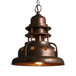 lustre cloche industriel