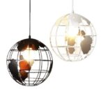 lustre globe vintage