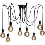 lustre industriel araignée