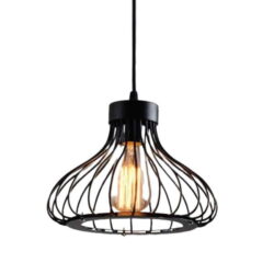lustre industriel cage
