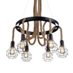 Lustre Industriel Corde