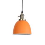 lustre orange vintage