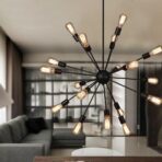lustre spoutnik vintage