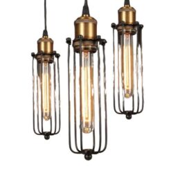 lustre suspension industriel