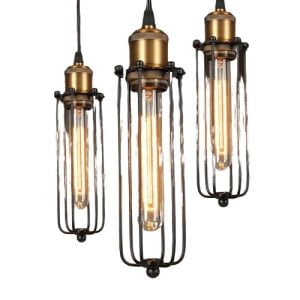 lustre suspension industriel