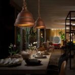 lustre type industriel