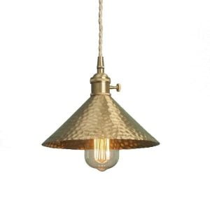 lustre vintage laiton