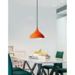 lustre vintage orange