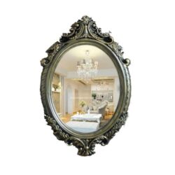 miroir vintage ovale