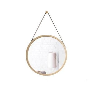 miroir barbier bois