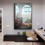 paris affiche vintage