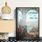 paris affiche vintage