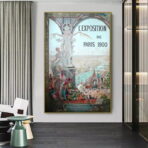 paris affiche vintage
