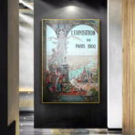 paris affiche vintage