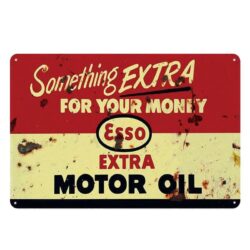 plaque ancienne esso