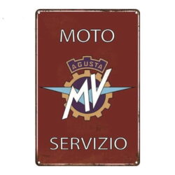 Plaque Émaillée MV Agusta