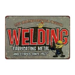 plaque garage déco