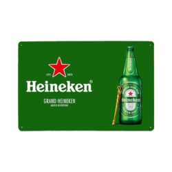 plaque heineken publicitaire