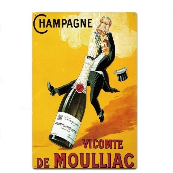 plaque-metal-champagne plaque métal champagne