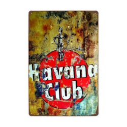 Plaque Métal Havana Club