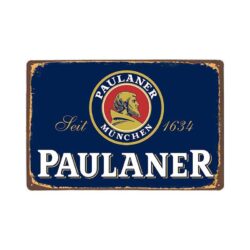Plaque Métal Paulaner