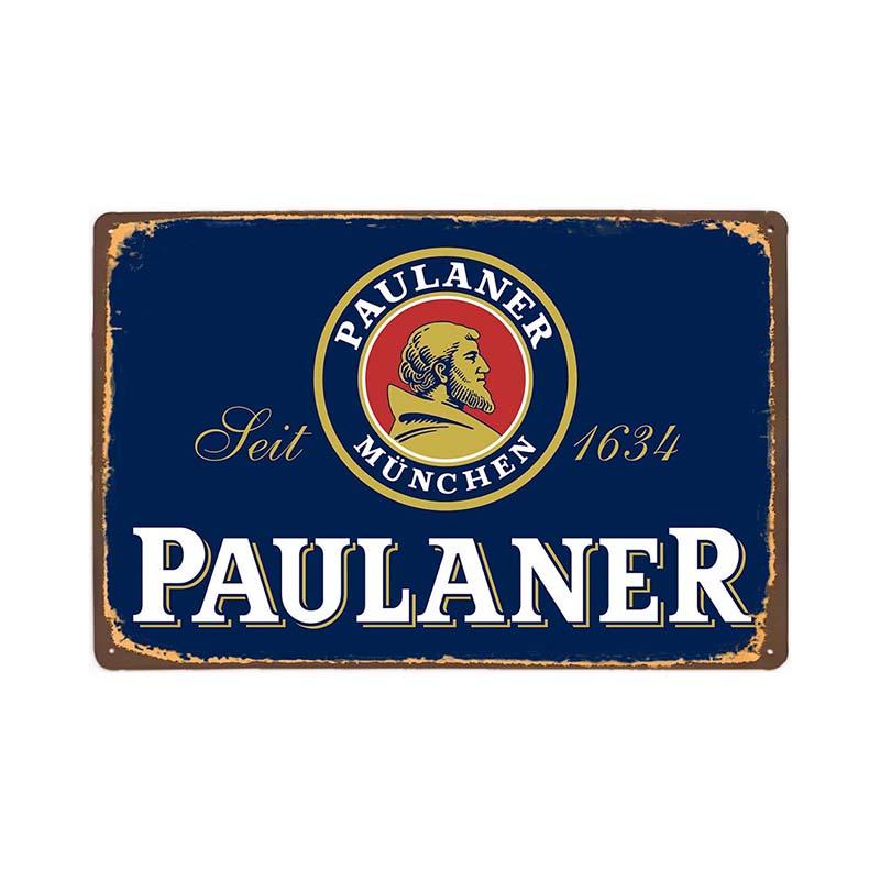 plaque-metal-paulaner Plaque Métal Paulaner