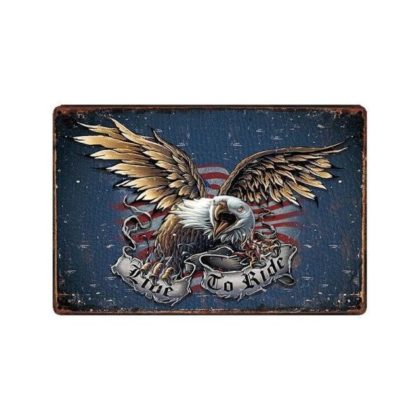 plaque-metal-publicitaire-usa plaque métal publicitaire usa