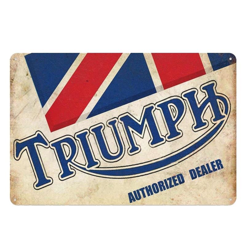 plaque-metal-triumph Plaque Métal Triumph