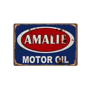Plaque Métal Vintage Amalie