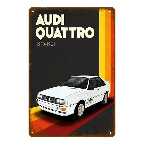 plaque-metal-vintage-audi plaque métal vintage audi
