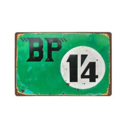 Plaque Métal Vintage BP 1'4