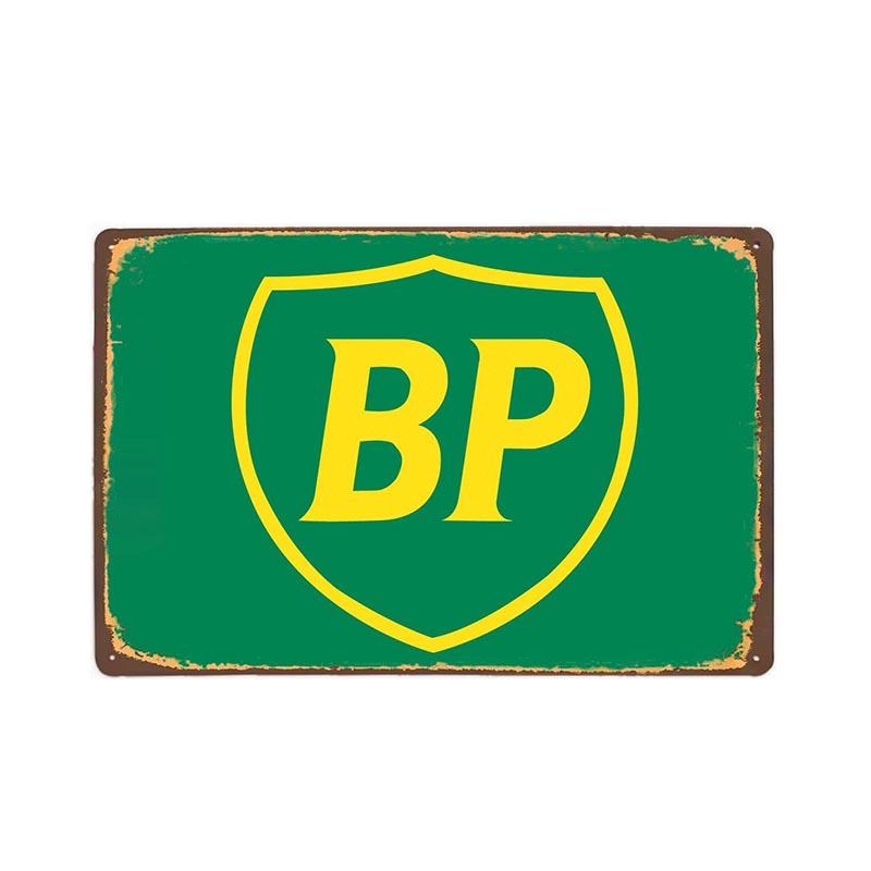 plaque-metal-vintage-bp Plaque Métal Vintage BP