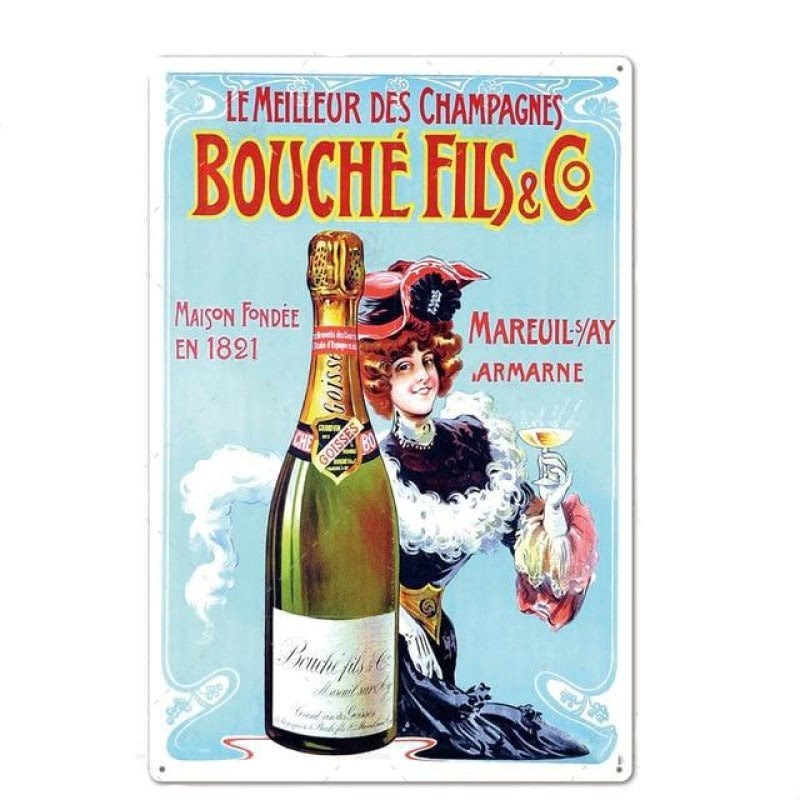 plaque-metal-vintage-champagne-bouche-et-fils_f0203c4a-ef15-40ed-98c1-638bf3a36148 plaque métal vintage champagne bouché et fils
