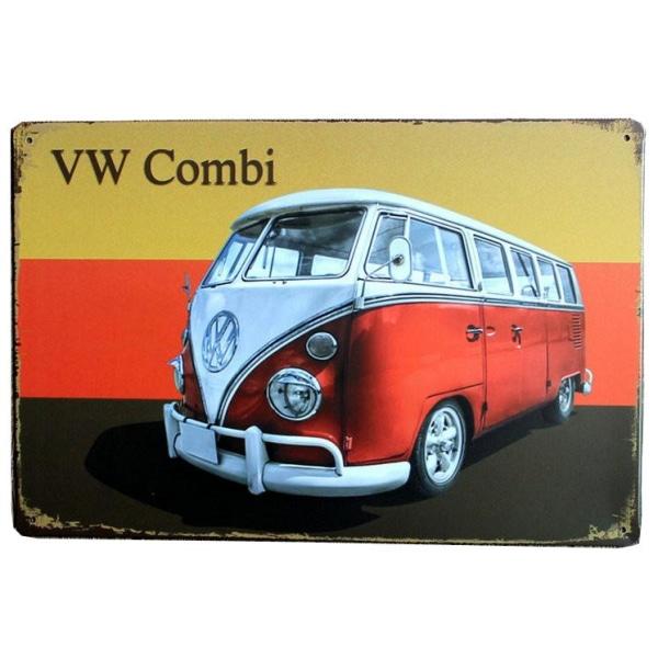 plaque-metal-vintage-combi plaque métal vintage combi