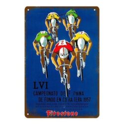 plaque métal vintage firestone