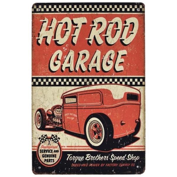 plaque-metal-vintage-garage plaque métal vintage garage