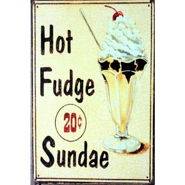 plaque-metal-vintage-glace plaque métal vintage glace