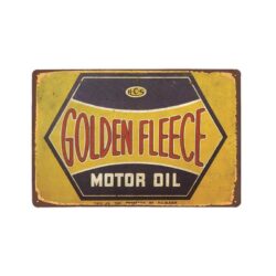 Plaque Métal Vintage Golden Fleece