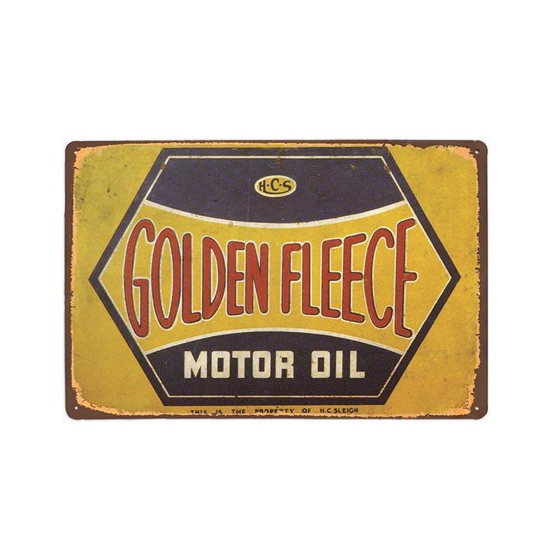 plaque-metal-vintage-golden-fleece Plaque Métal Vintage Golden Fleece