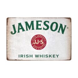 Plaque Métal Vintage Jameson