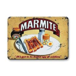 Plaque Métal Vintage Marmite