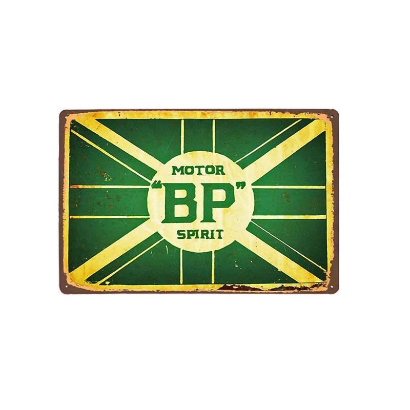 plaque-metal-vintage-motor-bp-spirit Plaque Métal Vintage Motor BP Spirit