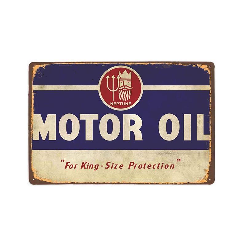 plaque-metal-vintage-neptune-motor-oil Plaque Métal Vintage Neptune Motor Oil
