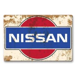 Plaque Métal Vintage Nissan