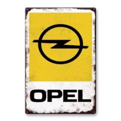 Plaque Métal Vintage Opel