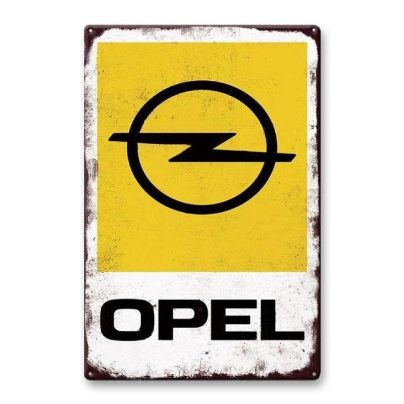 plaque-metal-vintage-opel Plaque Métal Vintage Opel