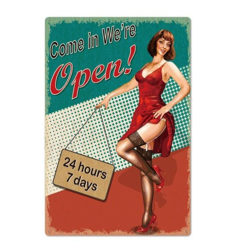 plaque-metal-vintage-pin-up-24-7_c8aaae90-9066-48ac-bad2-23ae0c00ddf3 plaque métal vintage pin up 24/7