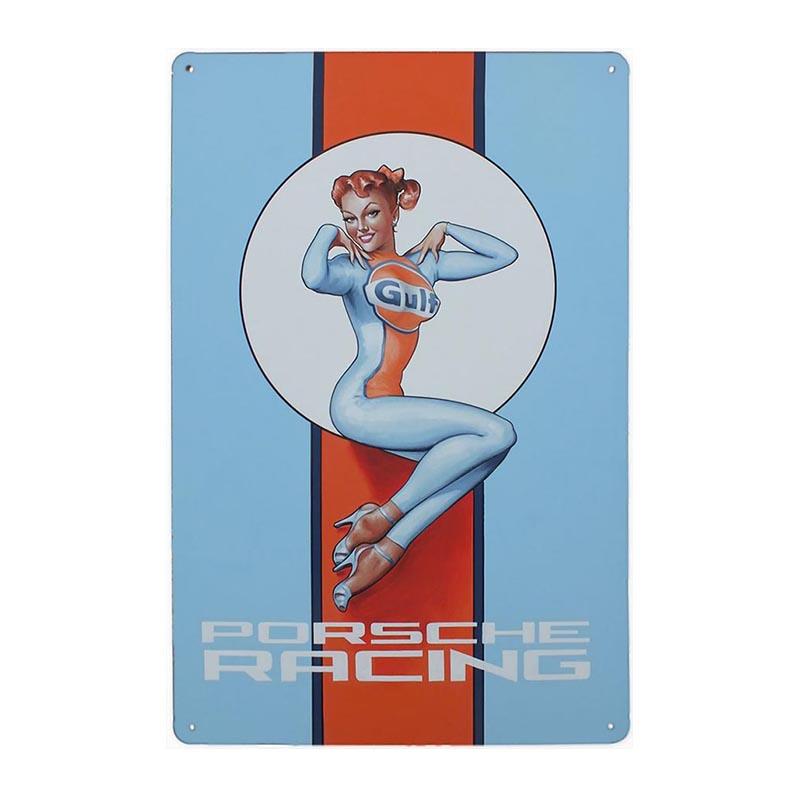 plaque-metal-vintage-porsche-racing plaque métal vintage porsche racing
