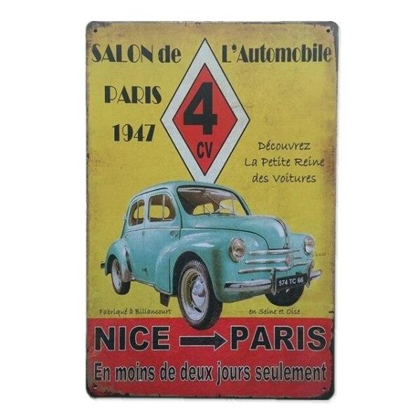 plaque-metal-vintage-renault plaque métal vintage renault