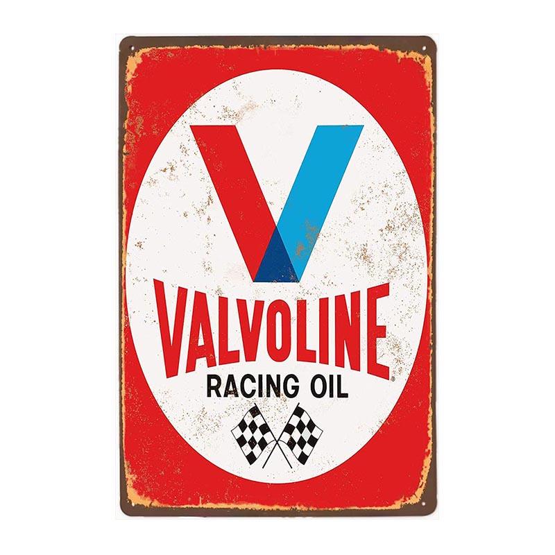 plaque-metal-vintage-valvoline Plaque Métal Vintage Valvoline